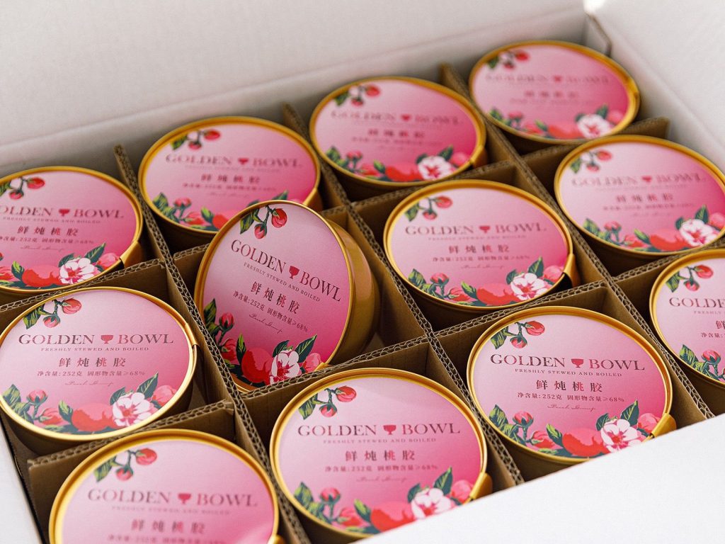 Fresh Stewed Peach Gum - Value Pack (No Gift Box)